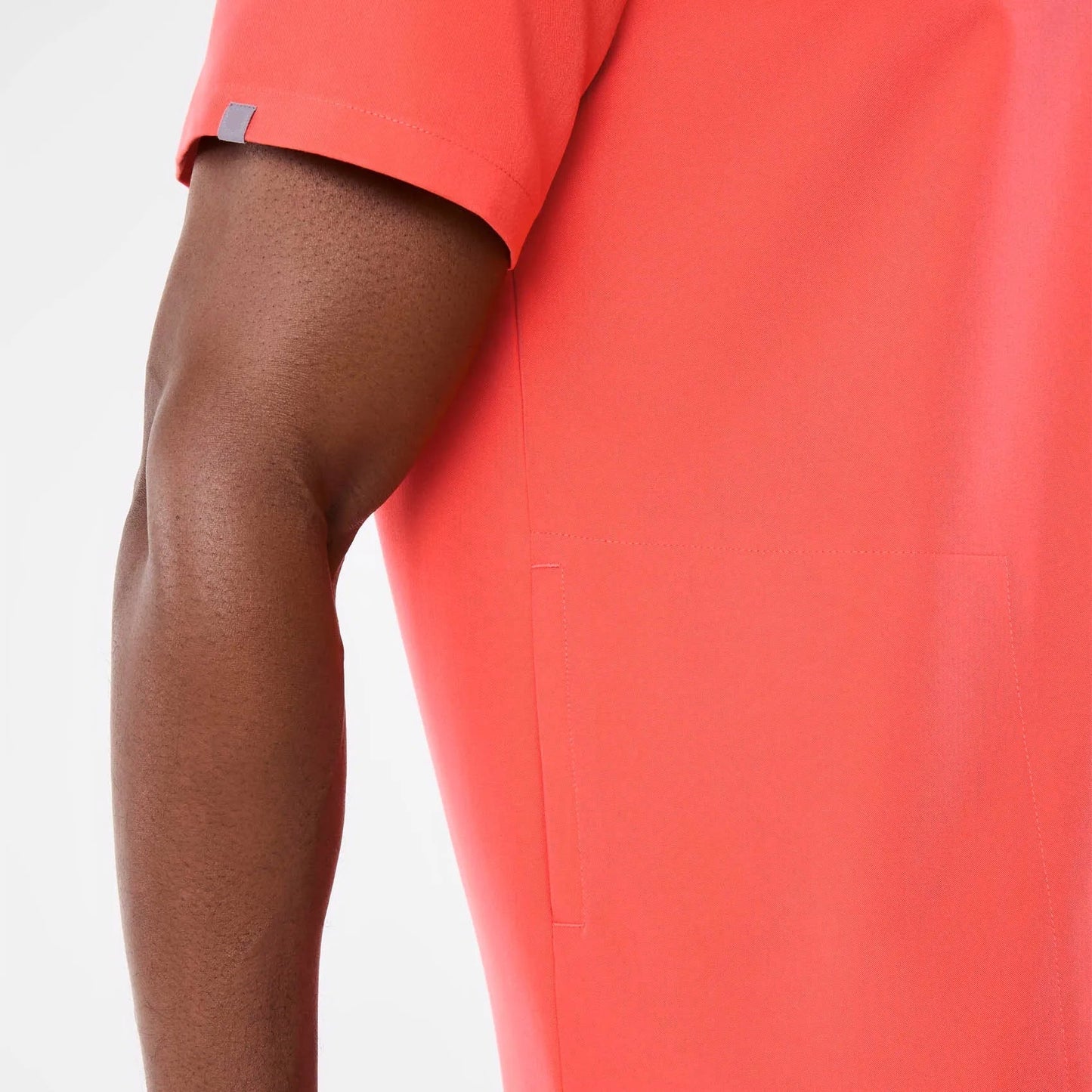 Men's Three-Pocket Scrub Top- Fireside