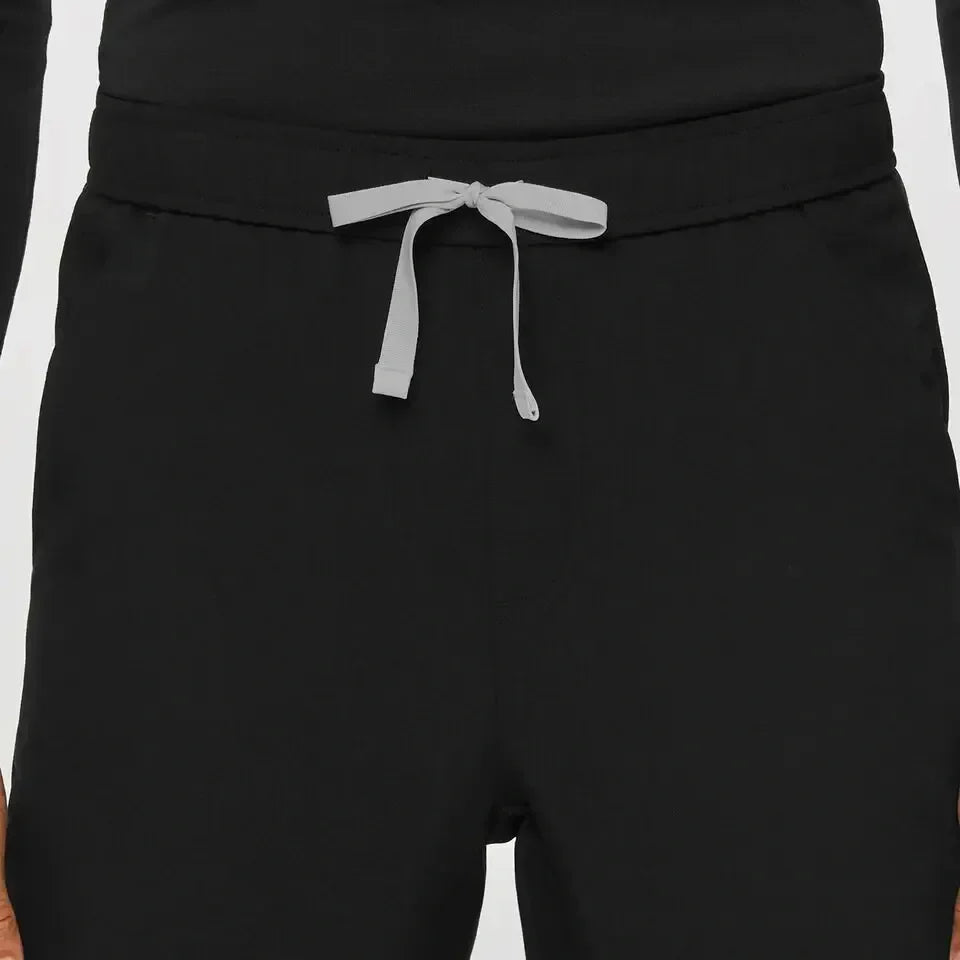 Men's Jogger Scrub Pants - Black