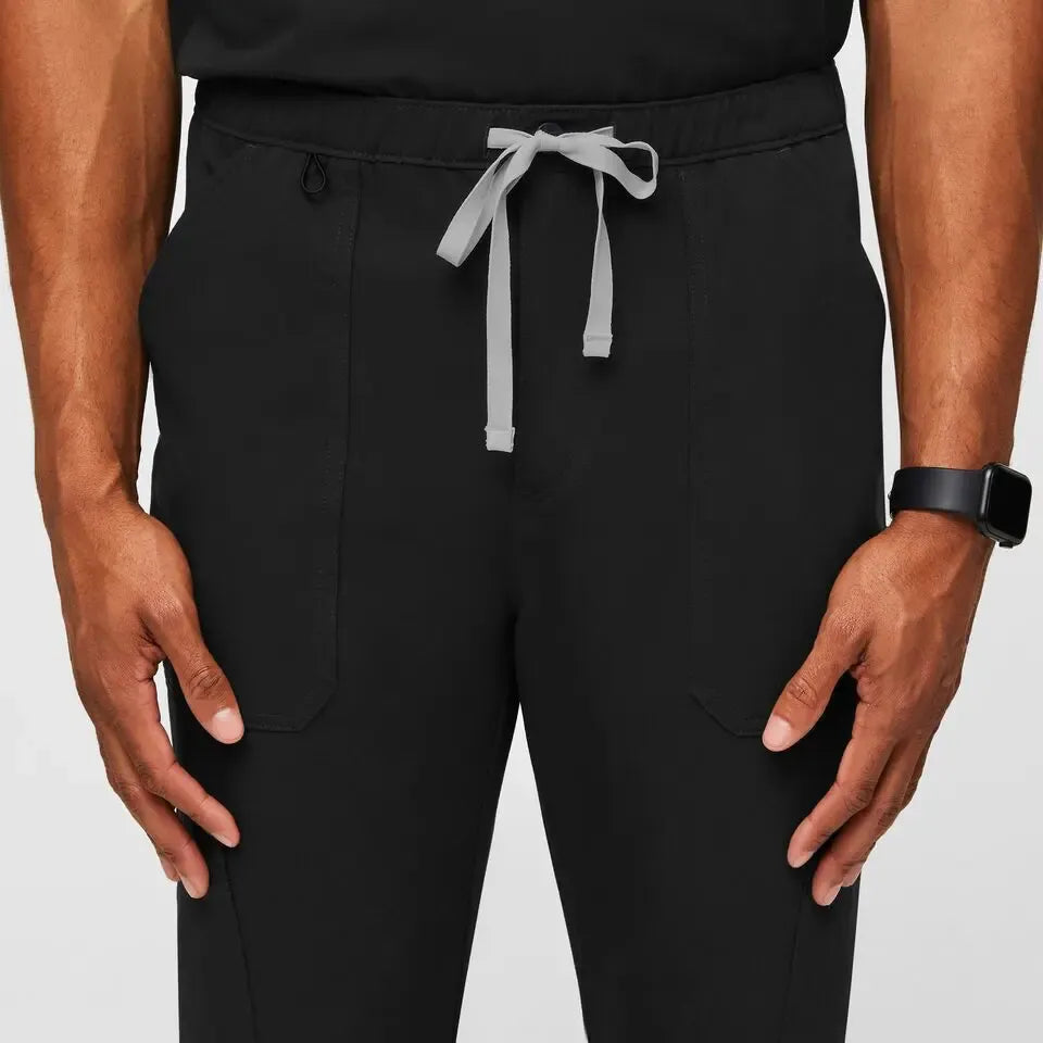 Men's Cairo Cargo Scrub Pants - Black