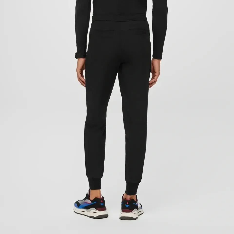 Men's  Jogger Scrub Pants - Black