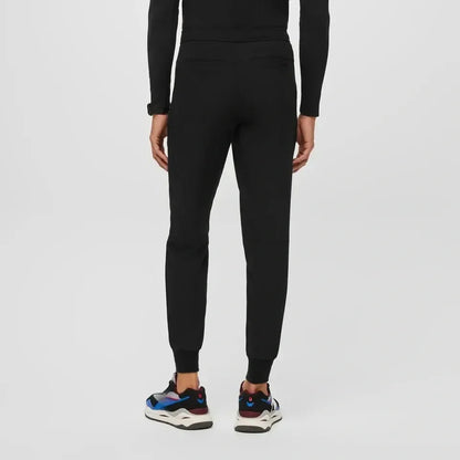 Men's  Jogger Scrub Pants - Black