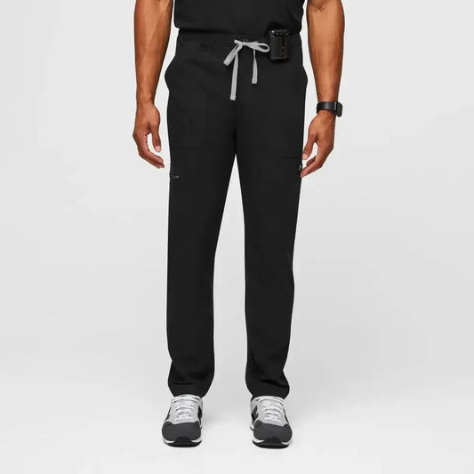 Men's Cairo Cargo Scrub Pants - Black
