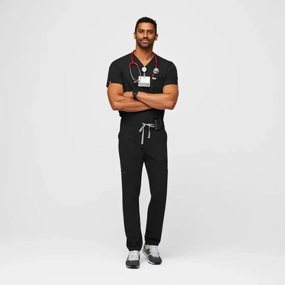 Men's Cairo Cargo Scrub Pants - Black