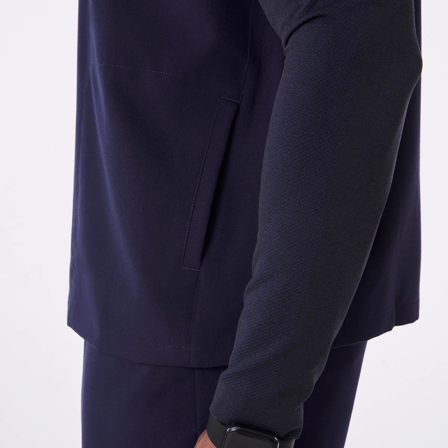 Men's Oversized Scrub Top - Navy