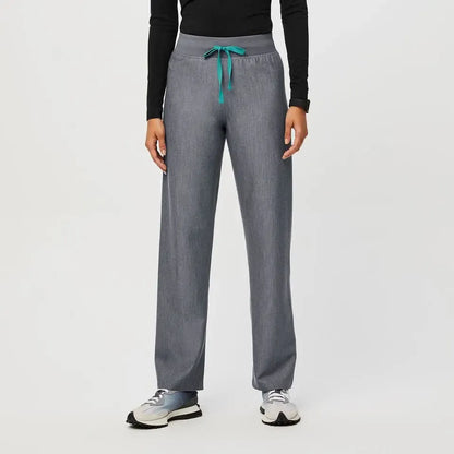Women's High Waisted Scrub Pants - Graphite