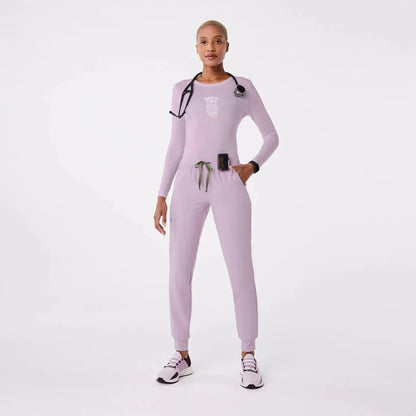 Women's Heart Supersoft Longsleeve Underscrub - Lavender Haze