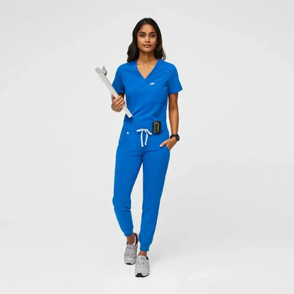 Women's Jogger Scrub Pants  - Royal Blue