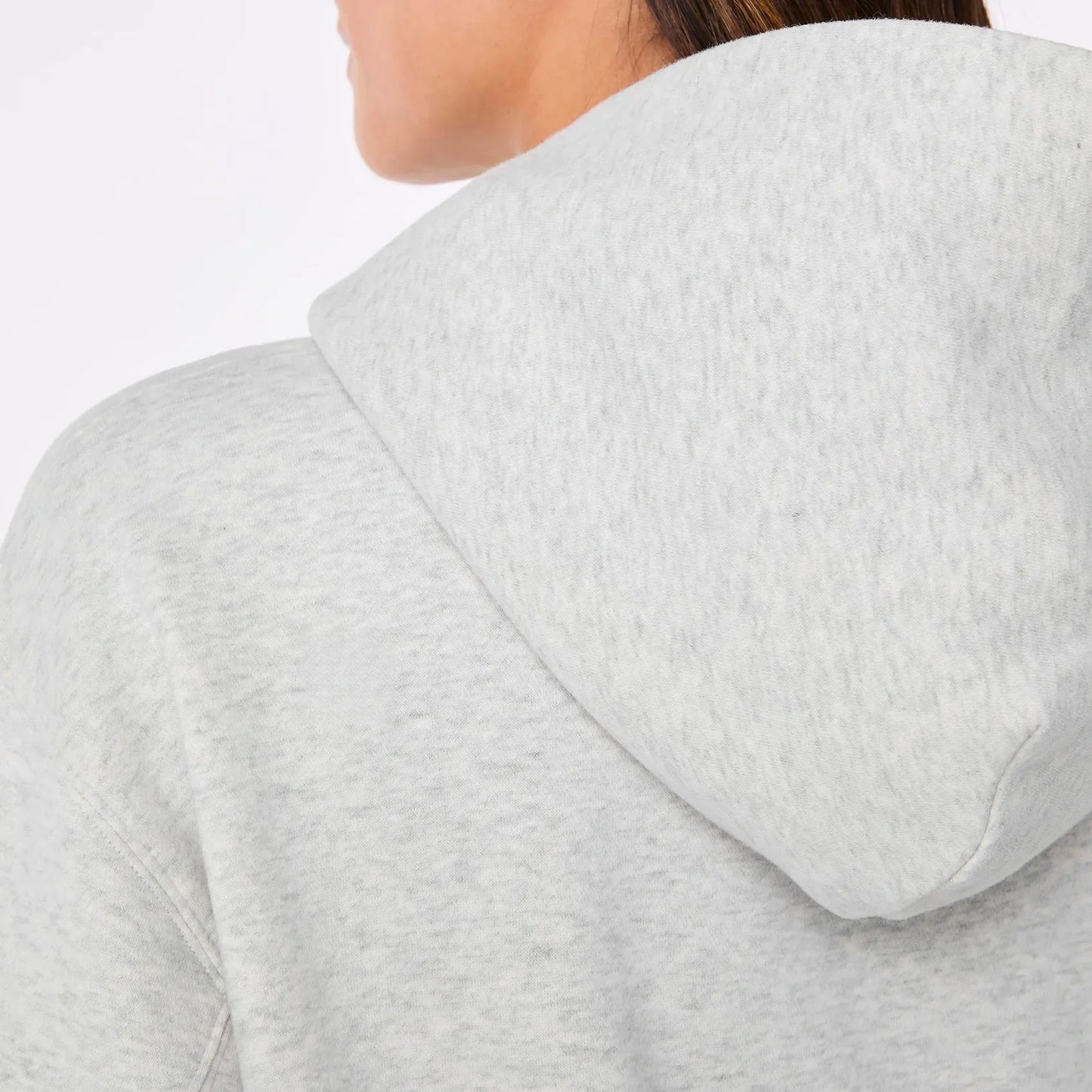 Women's Off-Shift Hoodie Sweatshirt - Heather Grey