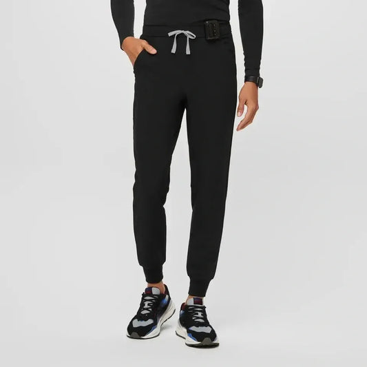 Men's  Jogger Scrub Pants - Black