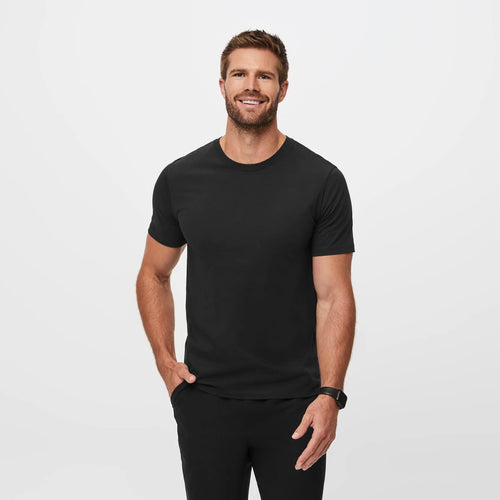 Men's Supersoft Shortsleeve Underscrub - Black