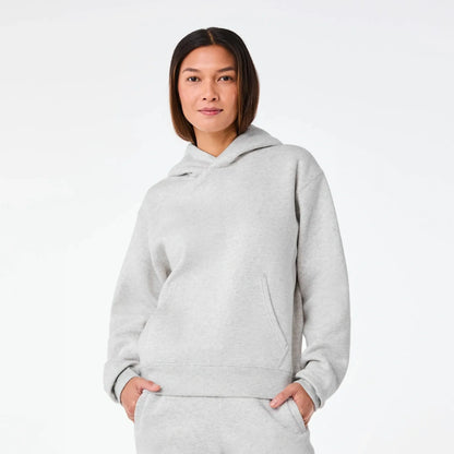 Women's Off-Shift Hoodie Sweatshirt - Heather Grey