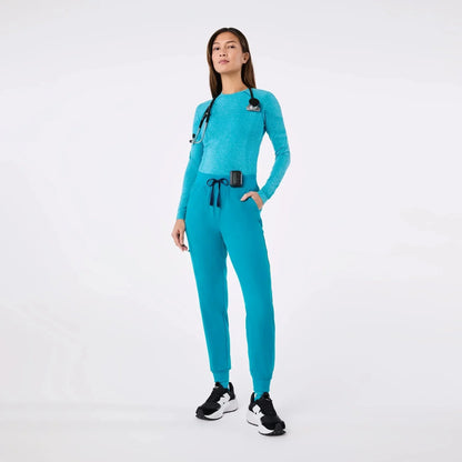 Women's  Seamless Longsleeve Underscrub - Teal