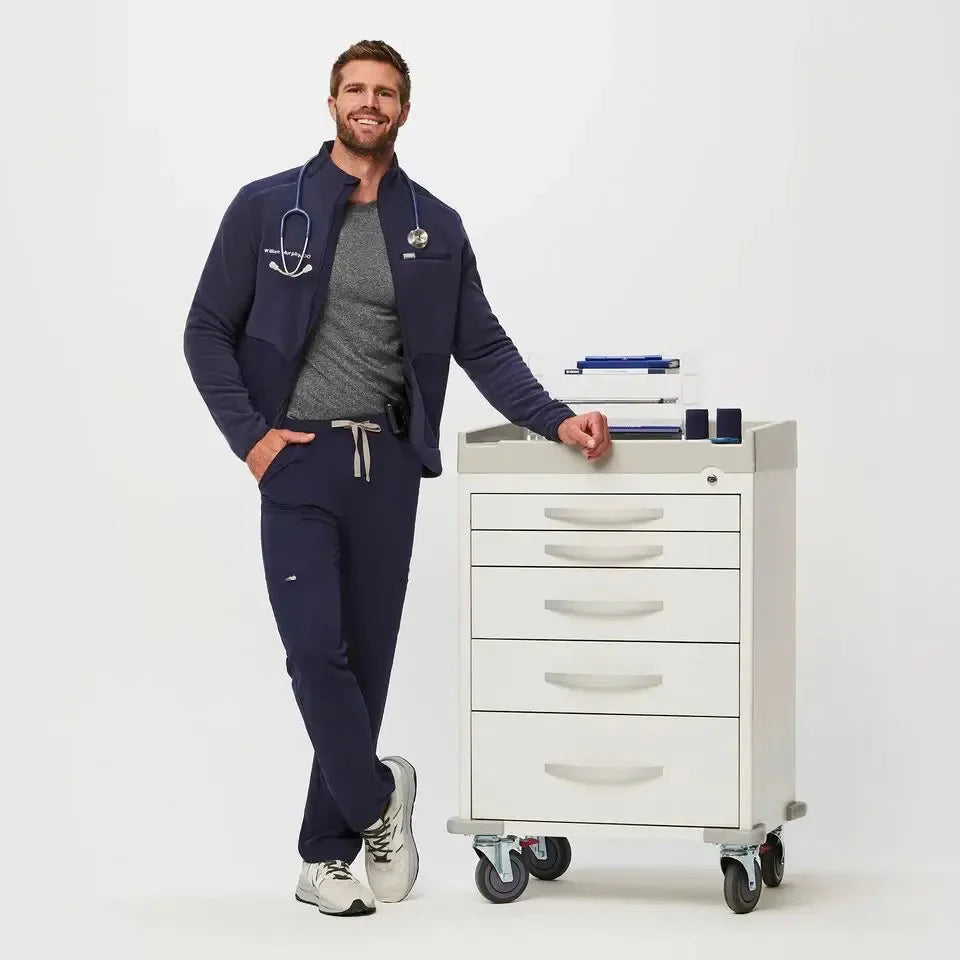 Men's Cairo Cargo Scrub Pants - Navy