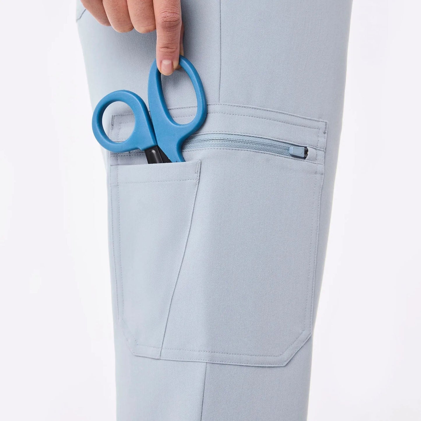 Women's Relaxed Jogger Scrub Pants - Dusty Blue