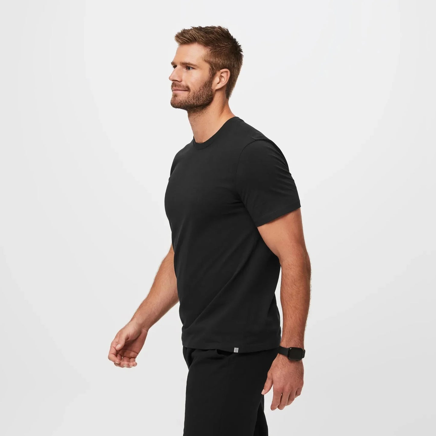Men's Supersoft Shortsleeve Underscrub - Black
