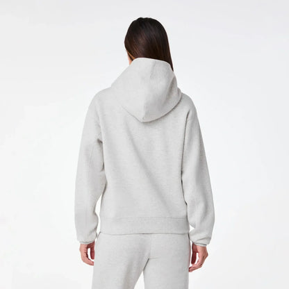 Women's Off-Shift Hoodie Sweatshirt - Heather Grey